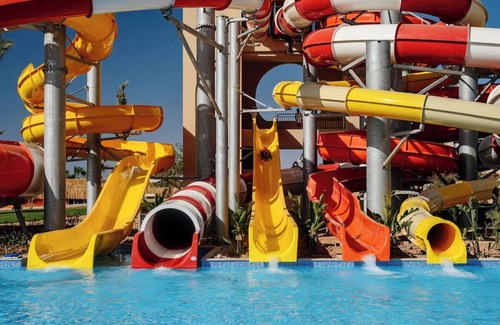 Sharm El Sheikh Resort | Perfect Family Getaway l Waterpark, Pool, Private Beach & Theater Show