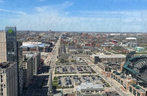 Downtown Detroit Apartment | Perfect location for all the NFL Draft action!
