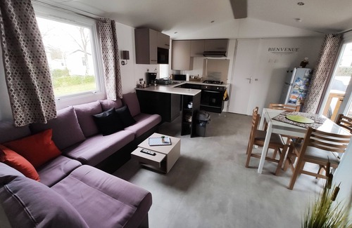 Coulanges House | Perfect mobile home 3 bedrooms 2 bathrooms at Domaine de Dugny