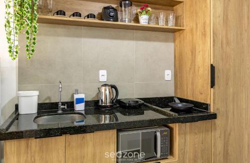 Sao Benedito Apartment | Perfect studio in Poços de Caldas MG PGO310