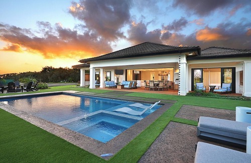 Poipu House | Perfection in Poipu: Brand new luxury home, ocean views, pool+spa