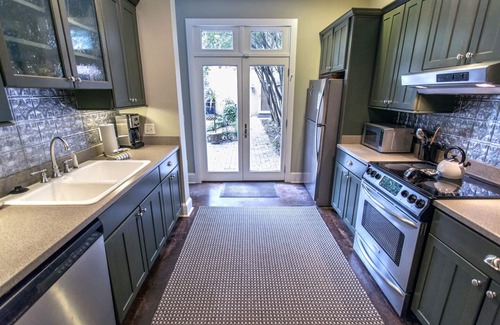 Beach Institute House | Pet Friendly c.1866 on Jones Street w/Private Courtyard by Lucky Savannah