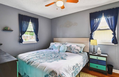 Evansville House | Pet-Friendly Evansville Rental w/ Private Yard!