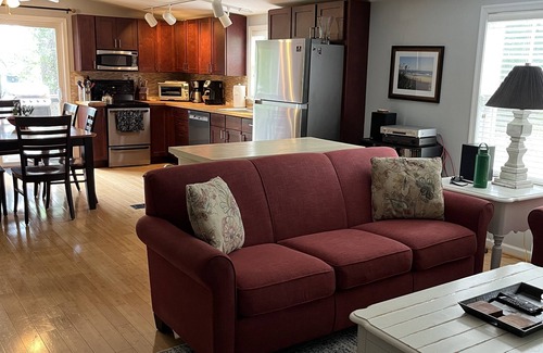 Moneta Cottage | Pet friendly, Gently sloping lot, large dock, Quiet cove, Great swimming!