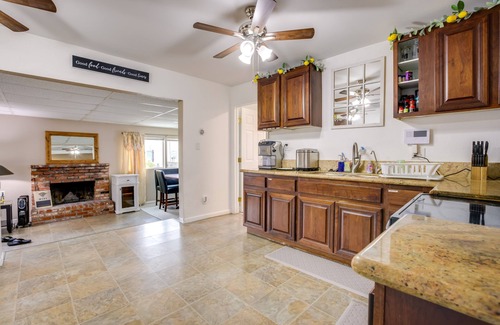 Richfield House | Pet-Friendly Las Vegas Home: Shared Pool & Hot Tub