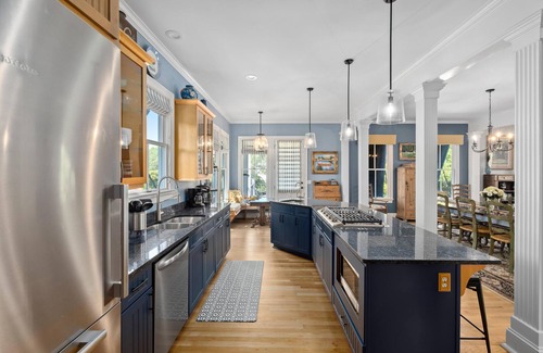 Isle of Palms House | Pet-Friendly Wild Dunes Stay – Pool Access + Porches & Classic Coastal Style