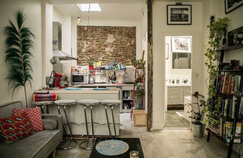 La Villette Apartment | Petit Loft Arty/Paris 19ème