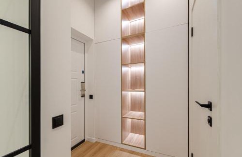 Afanasivsʹkyy Yar Apartment | Petrovdom Apartments 02-3А in RC Yaroslaviv Grad, Bulvarno-Kudriavska 17А
