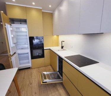 Shevchenkivs'kyi District Apartment | Petrovdom Apartments 21-121 in RC Poetika 25E Degtyarivska Street, Building 3, First Collection