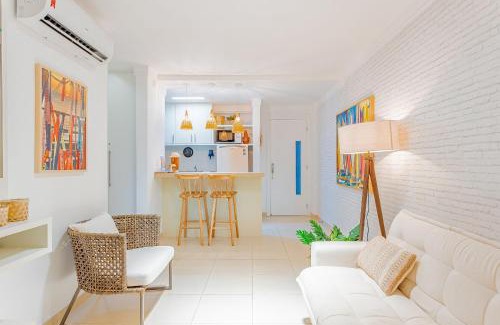 Praia do Forte Apartment | PF69 Excelente Quarto e Sala a 20m da Praia