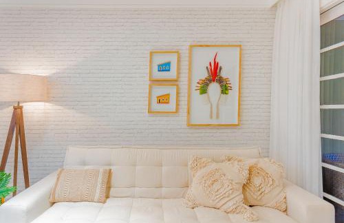 Praia do Forte Apartment | PF69 Excelente Quarto e Sala a 20m da Praia