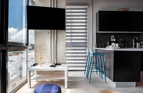 Downtown Santo Domingo Apartment | PH private terrace jacuzzi with city view