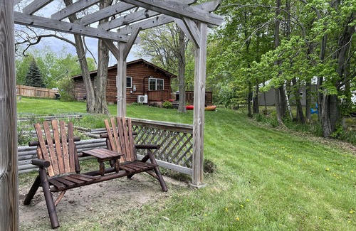 Rush City Cabin | Pine Lake Lodge - Game Room, Theater, Fire Pit