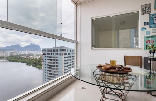 Barra da Tijuca Apartment | Pineapples LC2207 - Apartamento 3 quartos na Barra da Tijuca, com piscina no terraço e vista para o mar