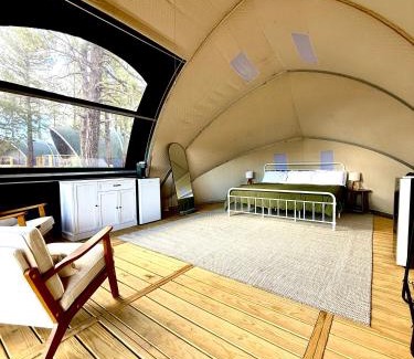 McIntosh Other | Pinetop Glamping Tent at Manzano Mountain Retreat