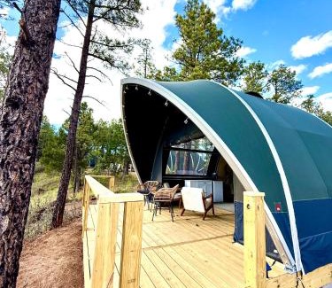 McIntosh Other | Pinetop Glamping Tent at Manzano Mountain Retreat