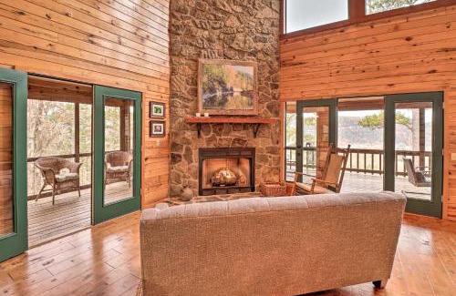 Boswell House | Piney Bluff Retreat with Mountain Views!