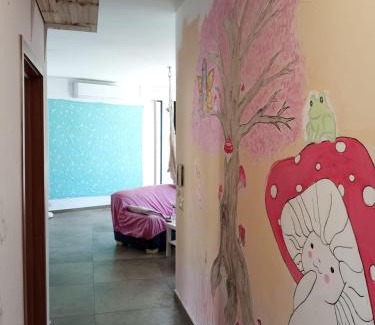 Għadira Apartment | Pink Fairy Paradise Penthouse, 10mins from the beach