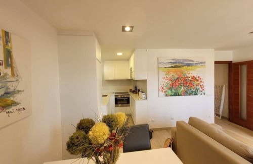Calella de Palafrugell Apartment | PLAYA CANADELL MAR P seafront apartment with terrace