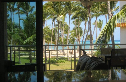 Punta Cana Condo | Playa Palmera Luxurious Two Bedrooms Ocean Front Condo With Private Quiet Beach.