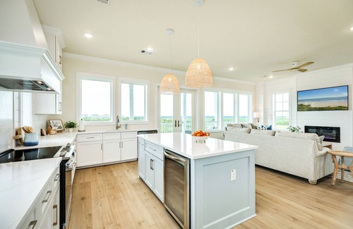 Red Fish Cove House | Pointe West BRAND-NEW luxury custom home, 5 BR/4 BA amazing view of West Bay!
