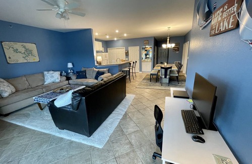 Sunrise Beach Condo | Pool & Lakeside 3BR condo . less than 10 steps to the heated pool!
