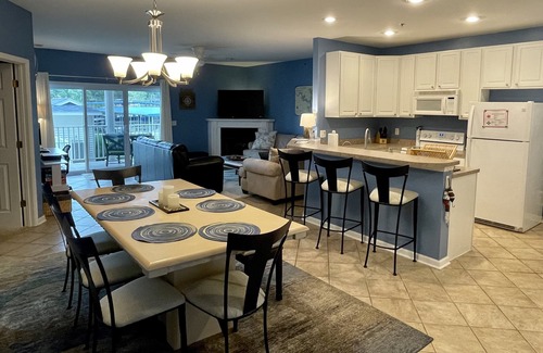 Sunrise Beach Condo | Pool & Lakeside 3BR condo . less than 10 steps to the heated pool!