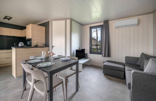 Guerande Ski Chalet | Pool - Living room in Guérande - 3 bedrooms