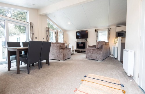 Mudeford House | Pool Lodge - A spacious lodge close to the pool on Sandhills Holiday Park