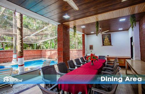 Nagaon House | Pool Stays at Alibaug by 29 Bungalow