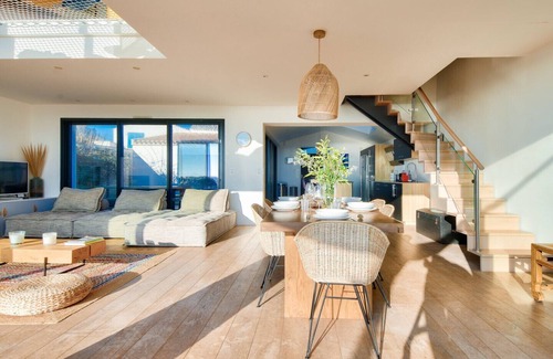 La Gueriniere Ski Chalet | Pool, view and beach access, 6 adults/2 children
