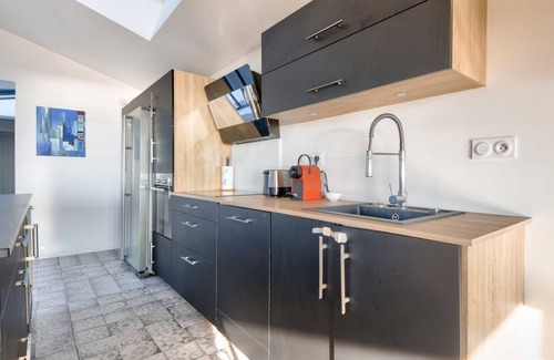 La Gueriniere Ski Chalet | Pool, view and beach access, 6 adults/2 children