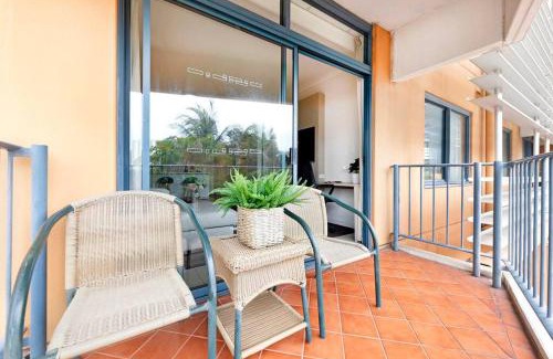 Darwin City Centre Apartment | Poolside Resort Living on Esplanade with Balcony
