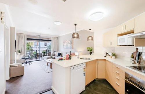 Darwin City Centre Apartment | Poolside Resort Living on Esplanade with Balcony