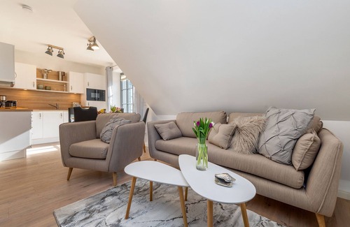 Zingst Apartment | Poppy suite for 4 pers. with fireplace