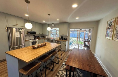 Downtown House | Porch & Yard, Spacious & Cozy, Close to Downtown!