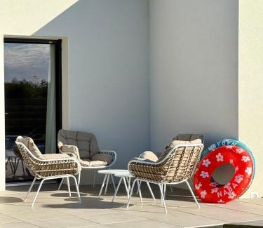 Nevez Villa | Port-Manech', Maison avec piscine - Plages à pied