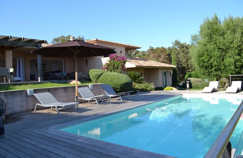 Cirendinu Villa | Porto-Vecchio, Contemporary villa, Sea view, Swimming pool, Cabanon Bleu beach