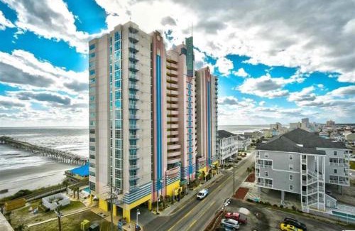 Cherry Grove Beach Apartment | PR702 Prince Resort Oceanfront Lockout 2BR plus 1 BR/3B