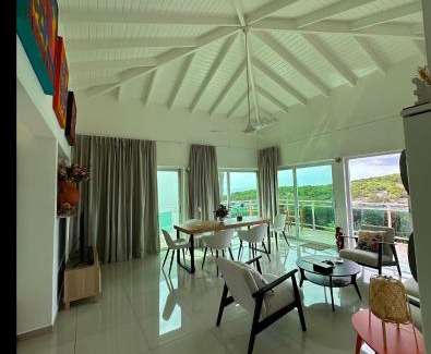 Piscadera House | Prachtige bungalow/schitterend uniek uitzicht over baai en oceaan