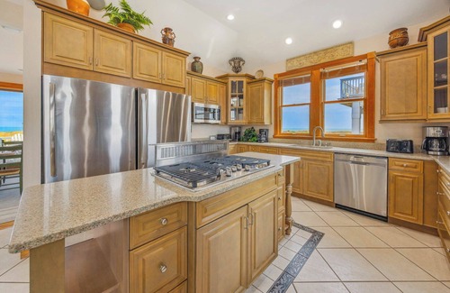 Ocean Isle Estates House | Premier Oceanfront Home w/Pool, Hot Tub, Elevator, EV Charger, Game/Media Rooms
