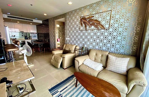 Pattaya Apartment | Premium 5* suite 75 sq.m., on the 40th floor on the best private beach.Wongamat