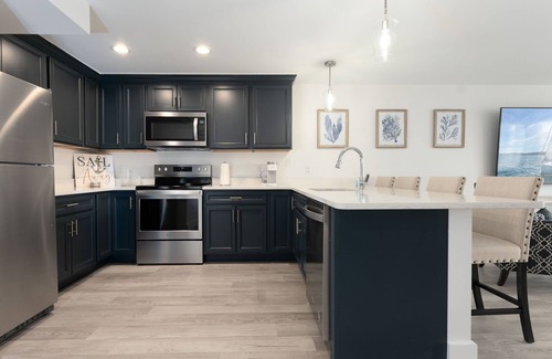 Plymouth Cultural District Apartment | Premium Ocean View Condo (1,250 sq.ft.)