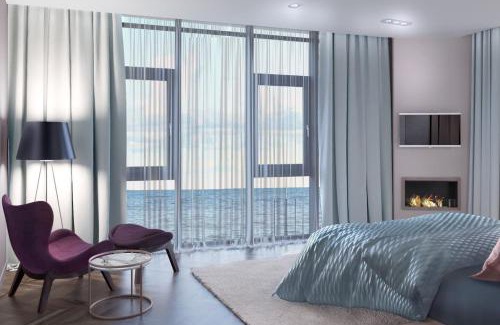 Odessa Apartment | PREMIUM Seaview Apartment 50 meters from the beach Роскошные апартаменты с прямым видом на море в 50 метрах от пляжа CF Odessa