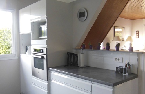 Saint-Gildas-de-Rhuys Villa | Pretty Cozy 3 * house, green 7/8 pers St Gildas de Rhuys, 1km bg, 2km beach