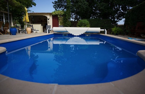 Laudun Apartment | Pretty Provençal Apartment w/Private Pool and Summer Kitchen. Pet Friendly!