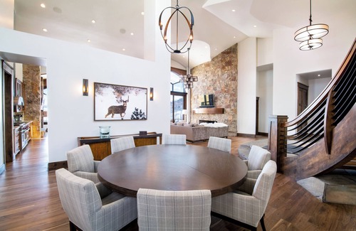 Deer Valley House | PRICE DROP! DEER CREST GATED COMMUNITY~ Elevator for all four floors, ski in/out