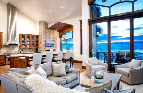 Deer Valley House | PRICE DROP! DEER CREST GATED COMMUNITY~ Elevator for all four floors, ski in/out
