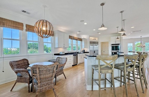 Isle of Palms House | Prime location! Downtown IOP. Private pool. Elevator. 1 block to town/beach.