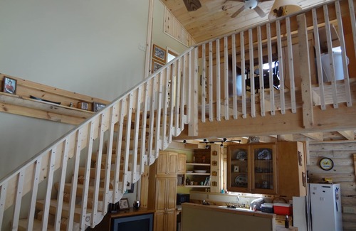 Honor Cabin | Prime time dates still avail! Log home min. from Slpng. Bear Dunes N.Lakeshore.